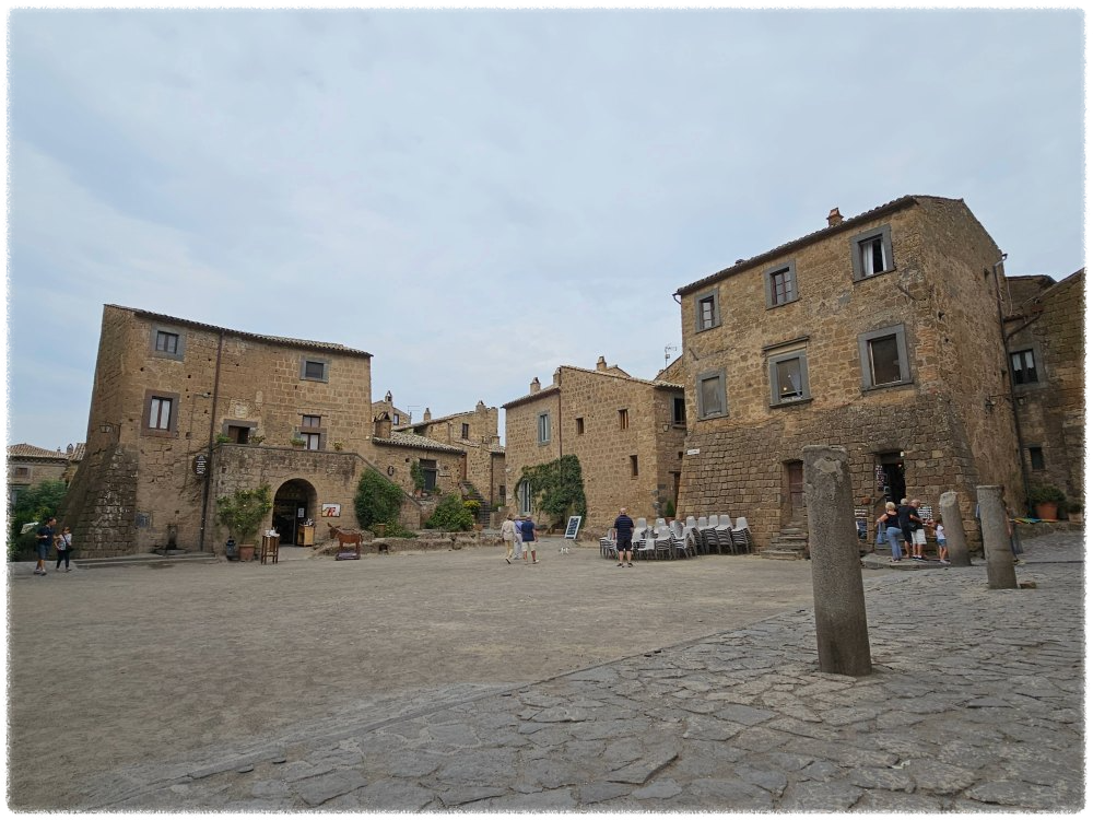 이탈리아 치비타 디 반뇨레조 광장