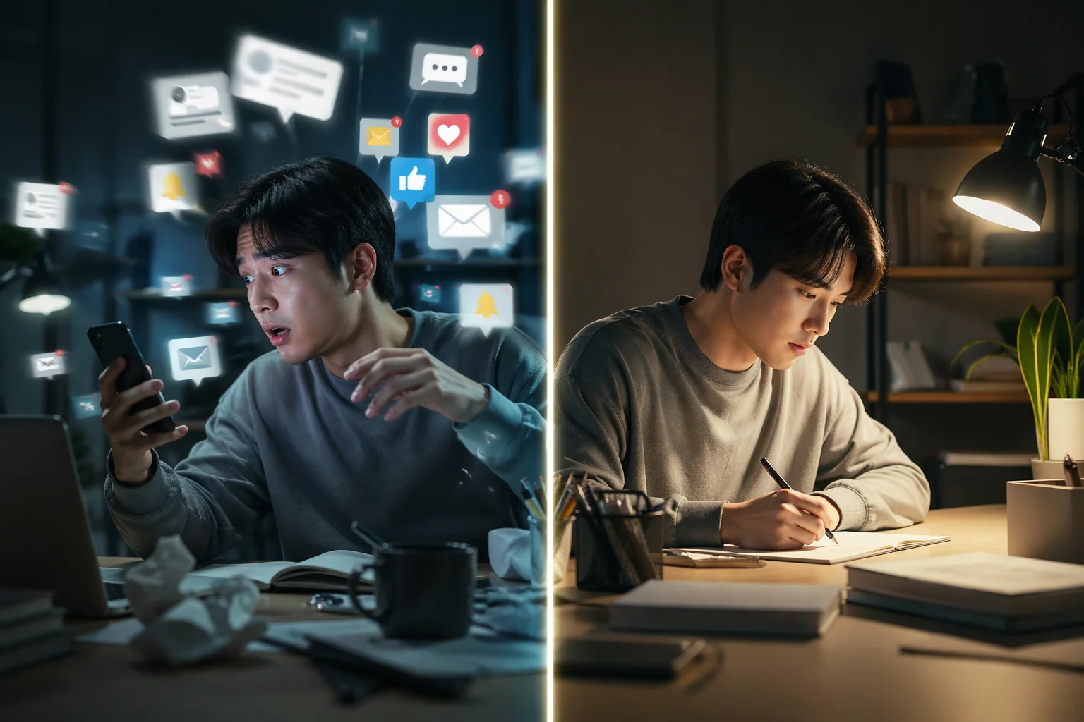 디지털 디톡스 스마트폰 사용 패턴과 집중력 상관관계
