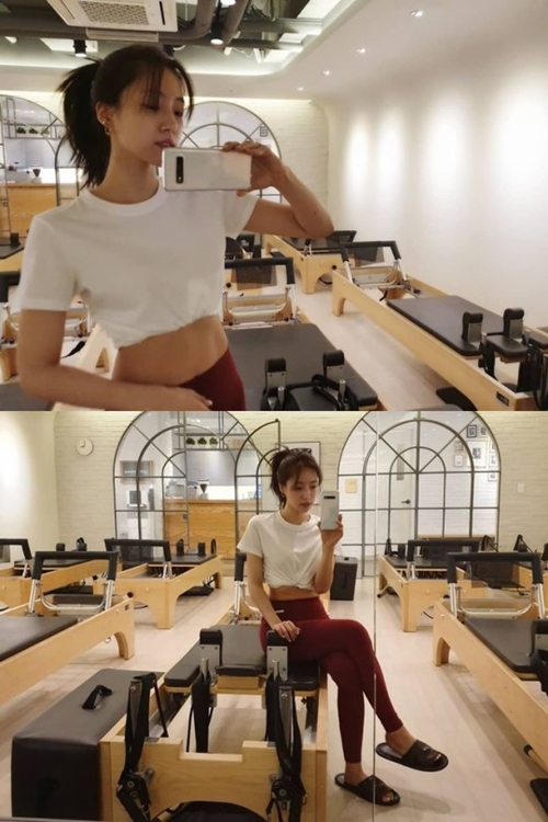 함은정 필라테스 사진