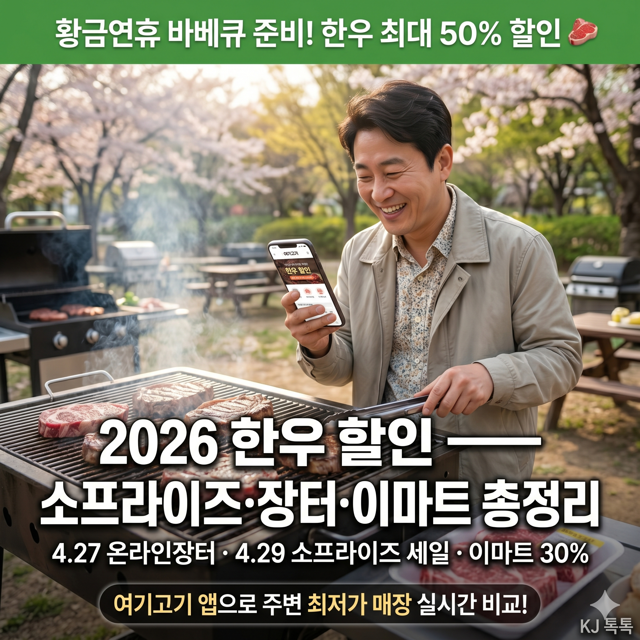 2026 한우 할인 행사 총정리 &mdash; 소프라이즈&middot;온라인 장터&middot;이마트 30% 특가 한눈에!