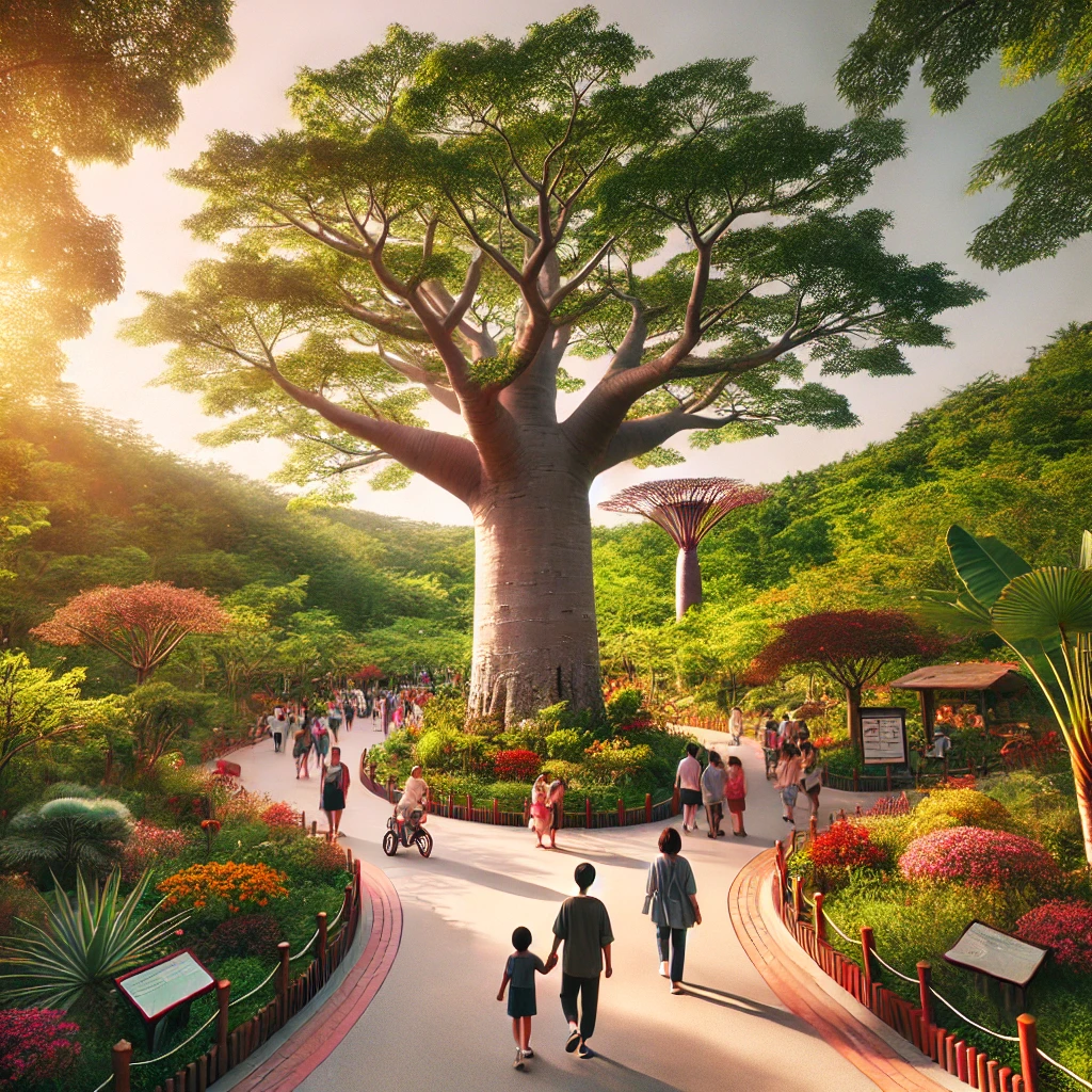 바오밥 식물원 관련 이미지