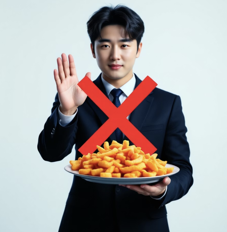 상처에 소금 뿌리는 음식들