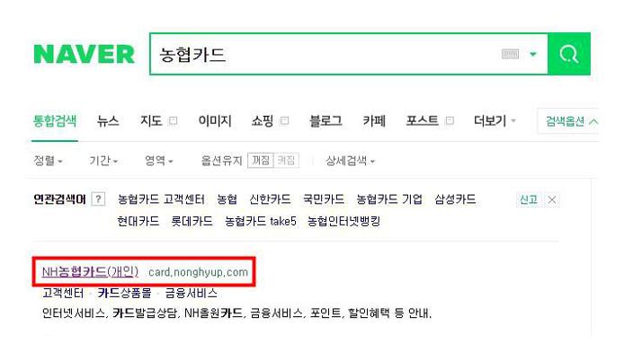 농협카드 분실신고