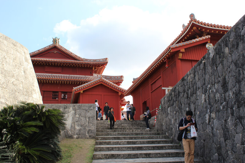 겨울의 오키나와 가족 여행