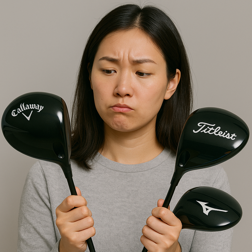켈로웨이, 타이틀리스트, 미즈노중 무엇으로 할지 고민중인 골퍼