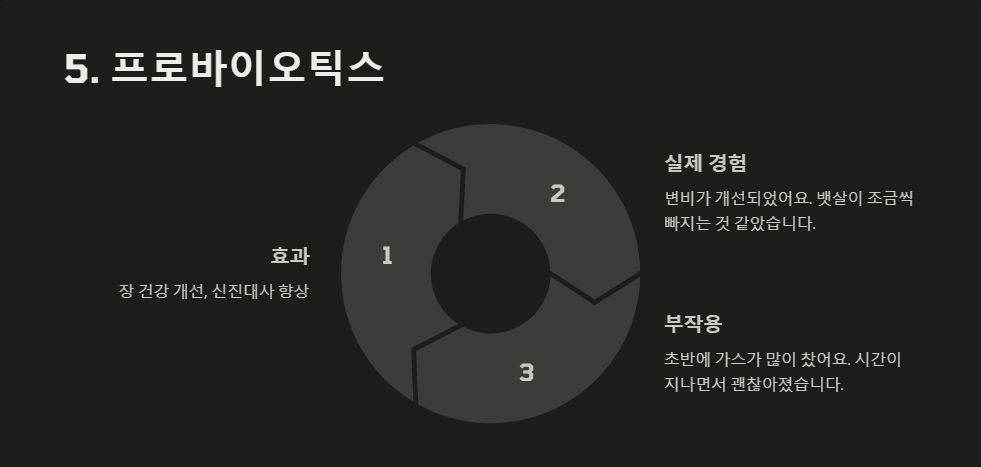 다이어트 보조제 TOP 5 효과 부작용