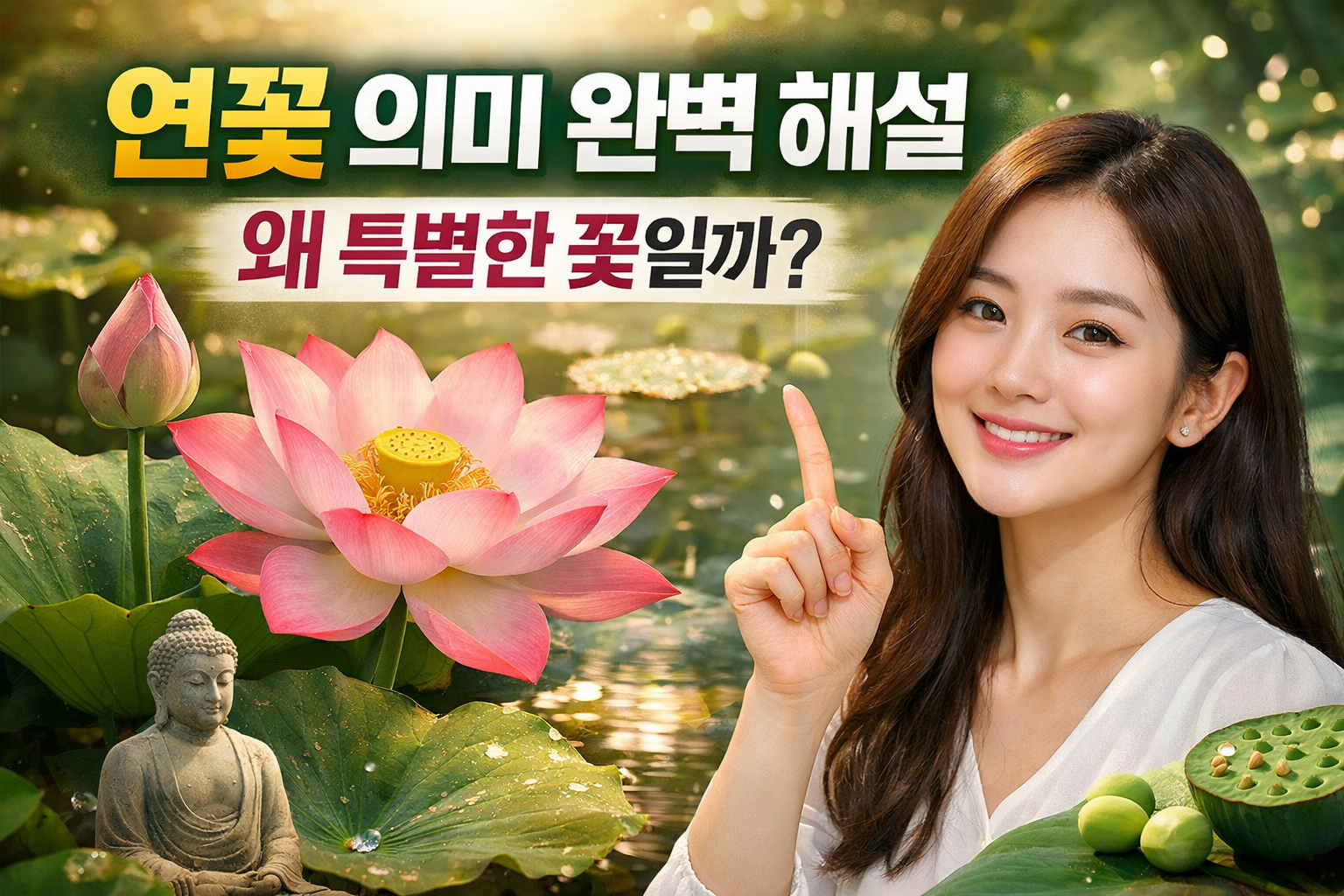 연꽃 꽃말