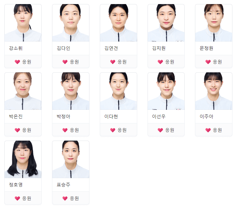 여자배구 팀