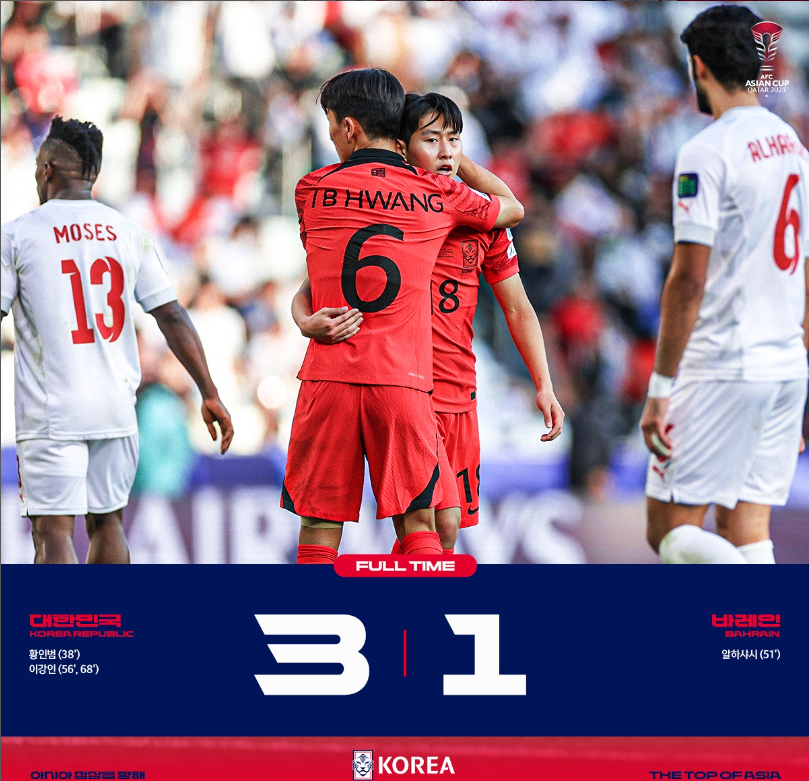 대한민국 대 바레인