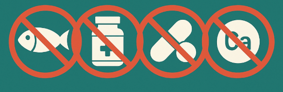 건강식품 복용 시 주의사항