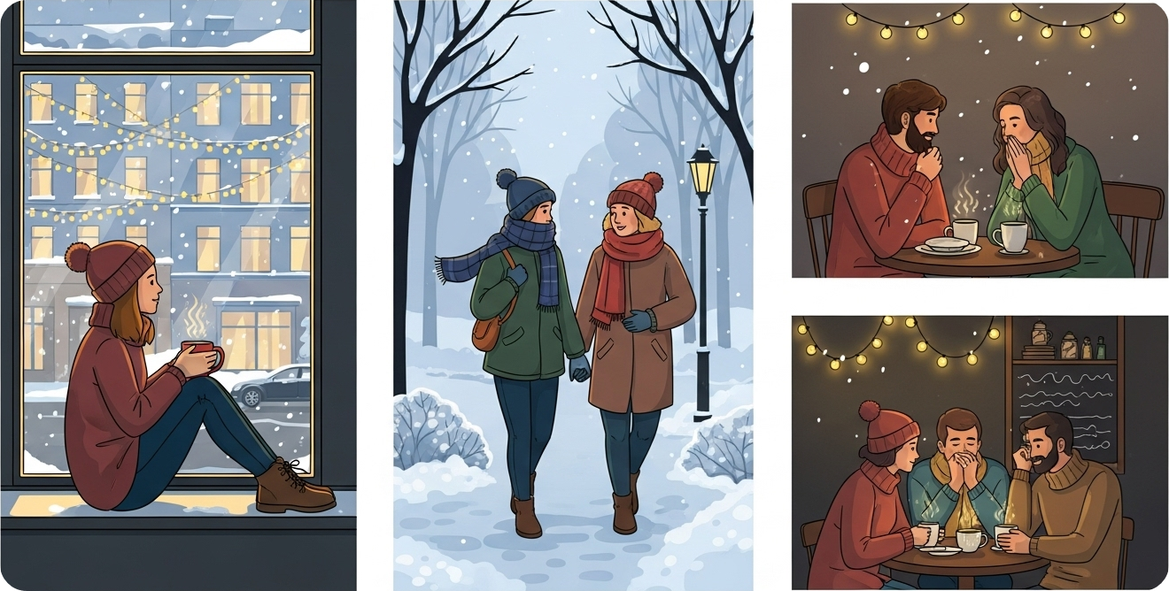 조용한 송년 &ndash; 모임보다 혼자, 작게 보내는 연말 풍경 : 코시팅(KST)