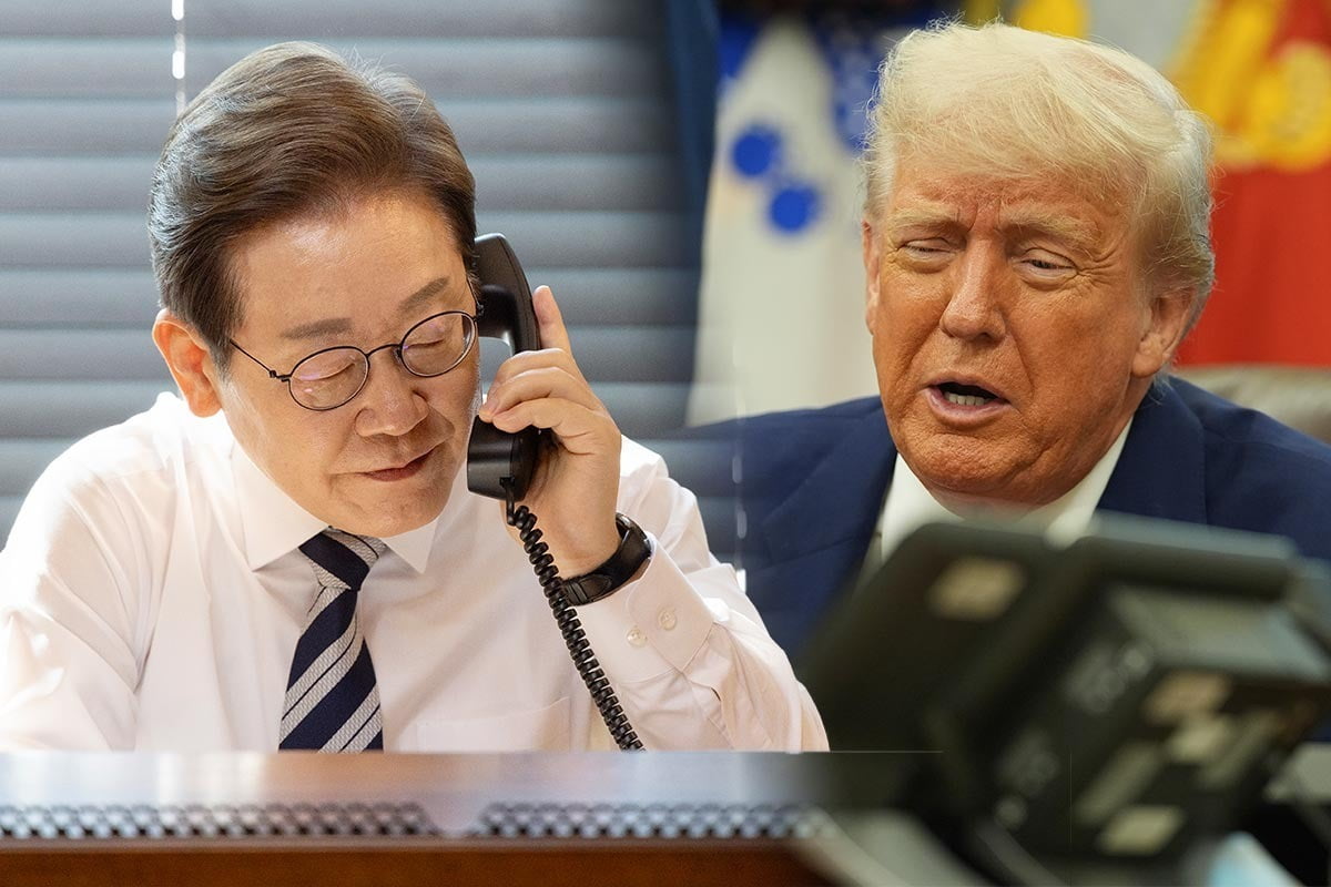 트럼프 미국 대통령과 취임 후 첫 통화 마친 이재명 대통령, 주요 7개국(G7) 정상회의 통해 다자 정상외교 무대 데뷔... 외교안보팀 인선에 박차 나서 - 이재명 대통령, 도널드 트럼프 미국 대통령과 6일 밤 취임 후 첫 통화 마쳐 트럼프 미국 대통령과 취임 후 첫 통화 마친 이재명 대통령, 주요 7개국(G7) 정상회의 통해 다자 정상외교 무대 데뷔... 외교안보팀 인선에 박차 나서 - 이재명 대통령, 도널드 트럼프 미국 대통령과 6일 밤 취임 후 첫 통화 마쳐