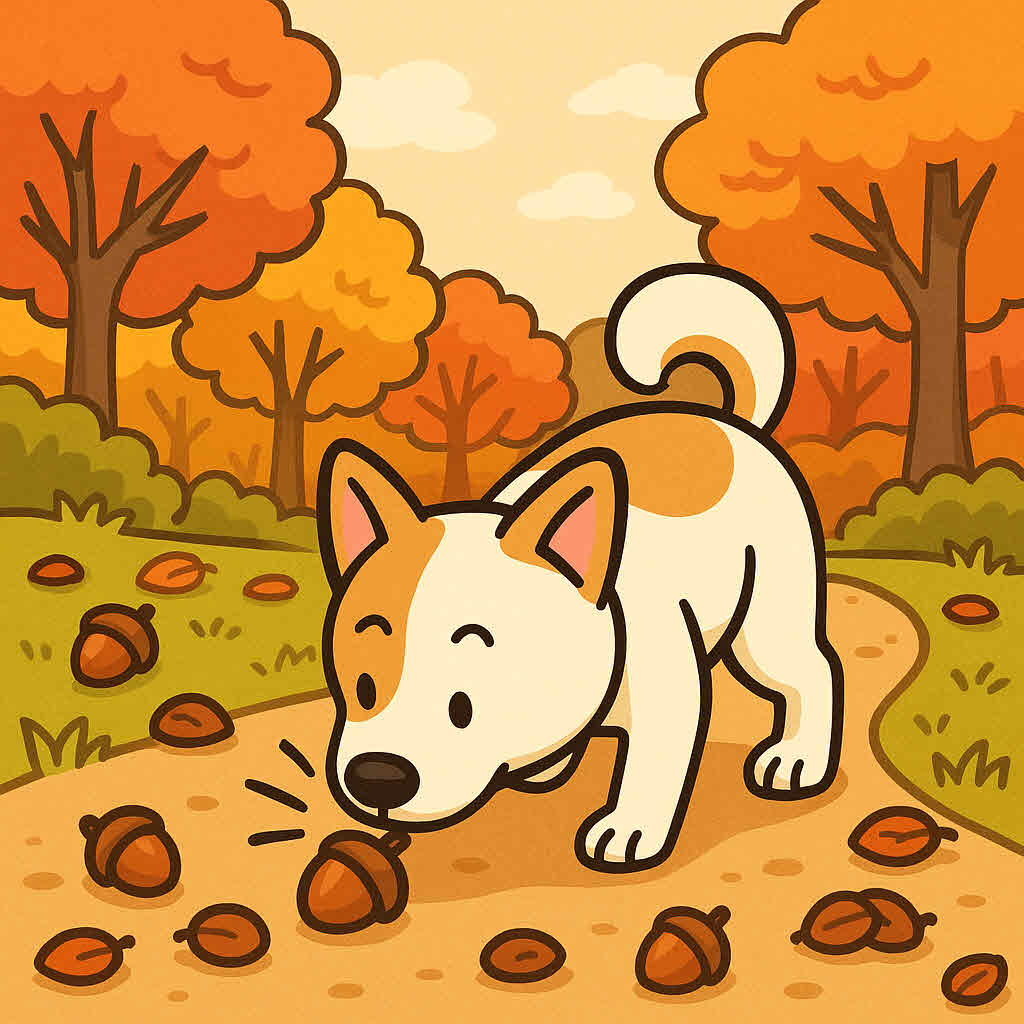 강아지가 도토리를 먹었을 때 괜찮을까? 보호자 체크리스트 (소형견·중형견 사례 포함)