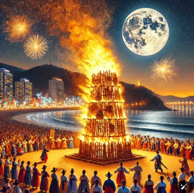 2025정월대보름-유래-달집태우기&amp;#44;강강술래