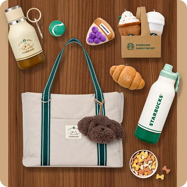 스타벅스 펫 프렌들리 전용 상품 온라인 스토어 판매 소식 구매 방법 텀블러 패밀리 트래블 백 파우치 컵 푸드