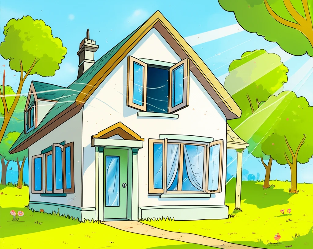 상쾌한 실내 공기 만들기: 환기 방법..