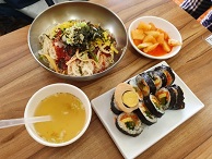 비빔당면-김밥