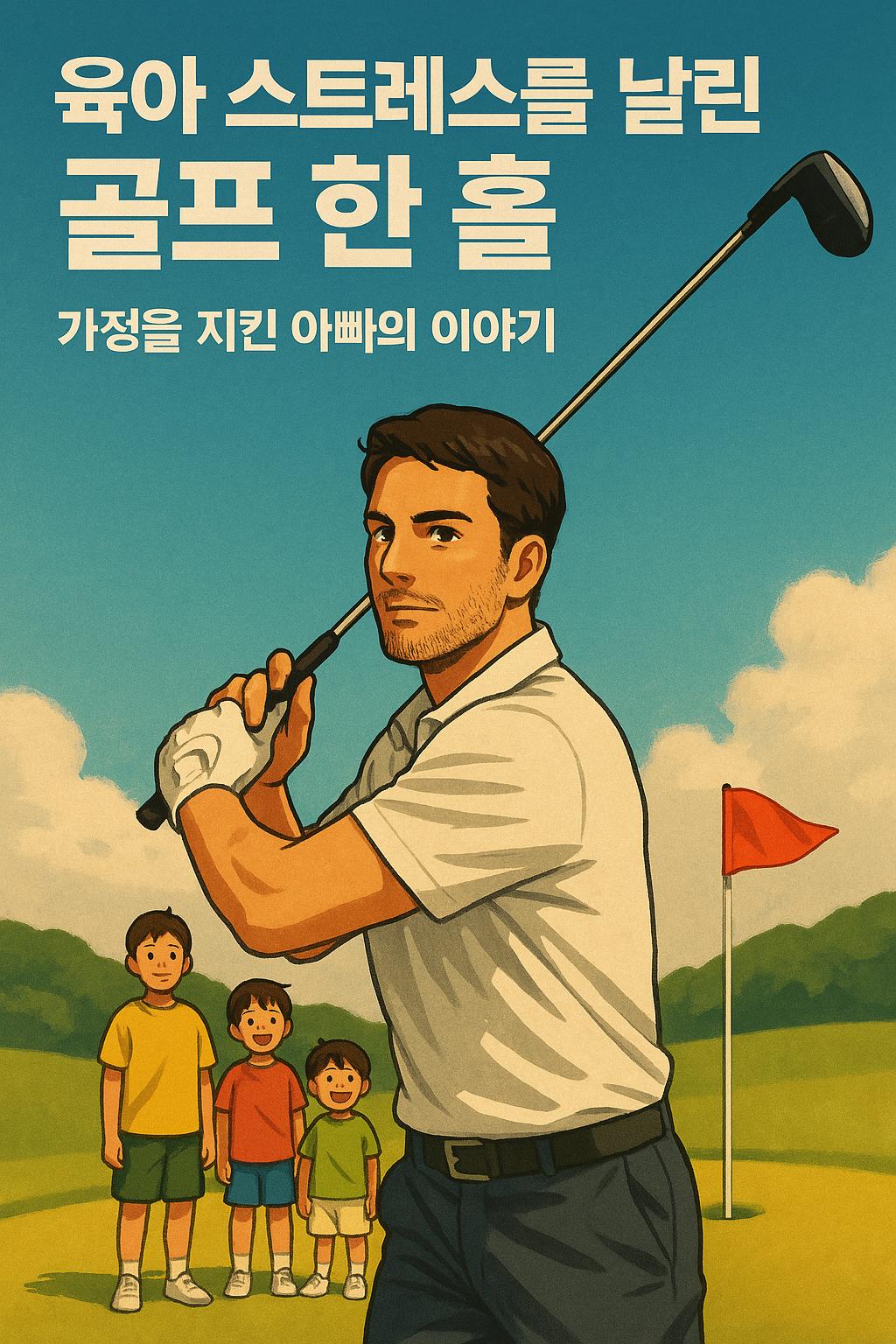 육아 스트레스를 날린 골프 한 홀|가정을 지킨 아빠의 이야기