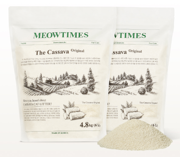 미우타임즈 고양이 모래