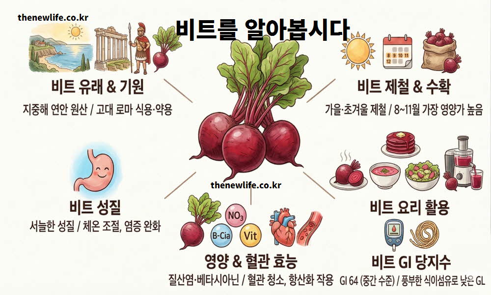 비트 효능 기원 유래 성질