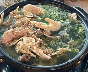 곡성다슬기닭백숙