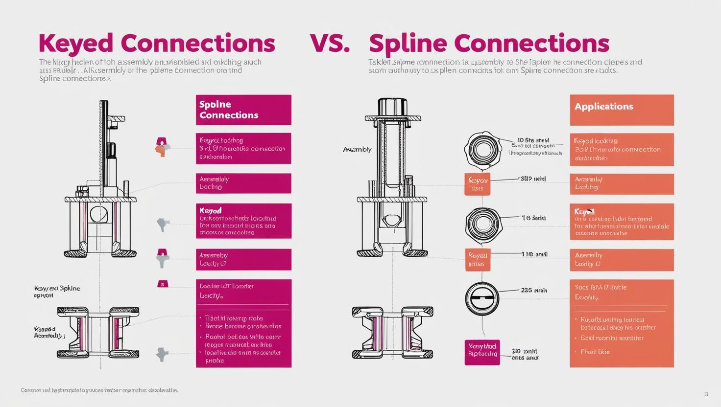 키 방식 vs 스플라인 연결 차이점은?