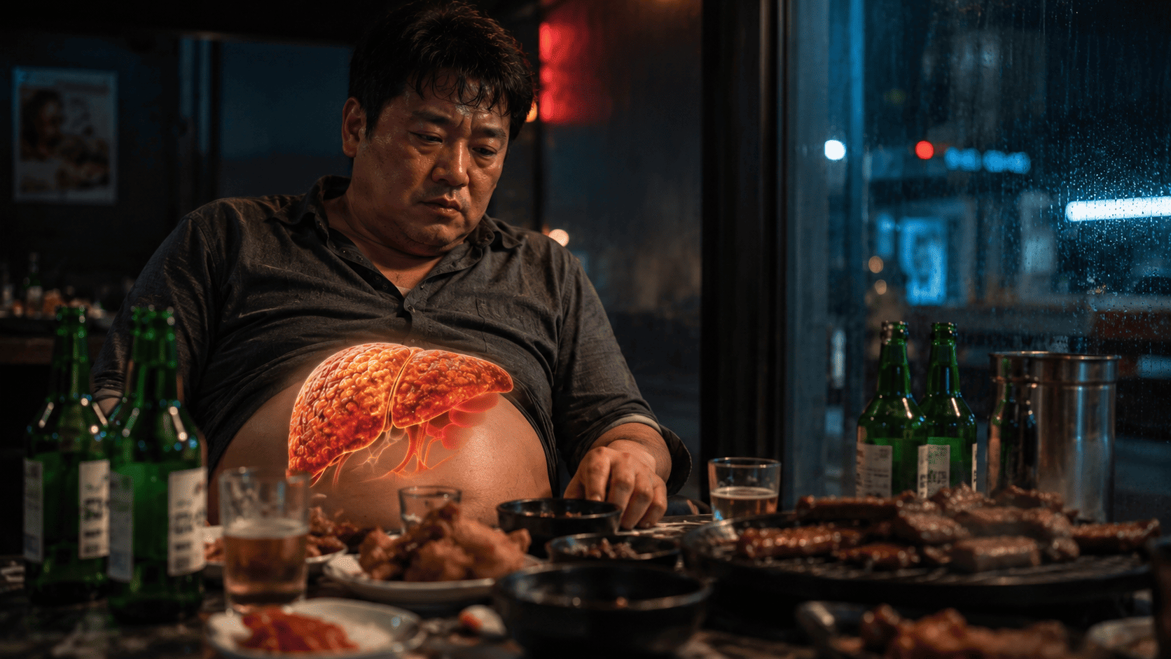 알코올성 지방간의 증상과 특징