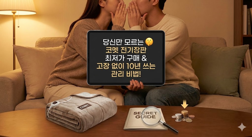 당신만 모르는 🤫 코멧 전기장판 최저가 구매