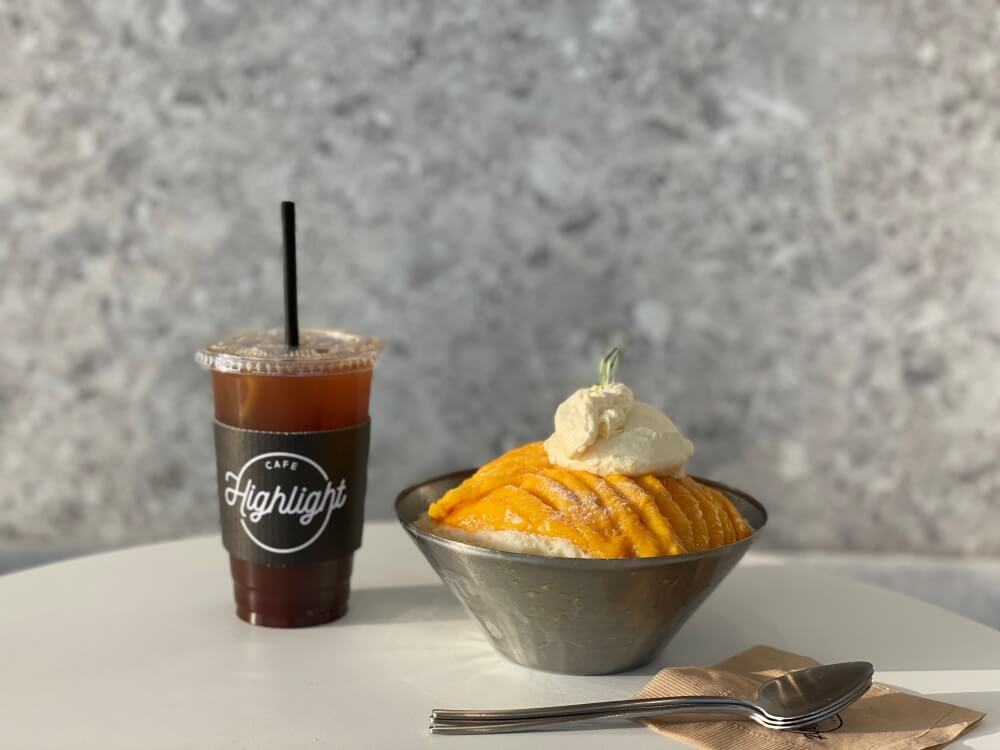 카페-하이라이트(CAFE Highlight)-코나블랜딩-아이스-아메리카노