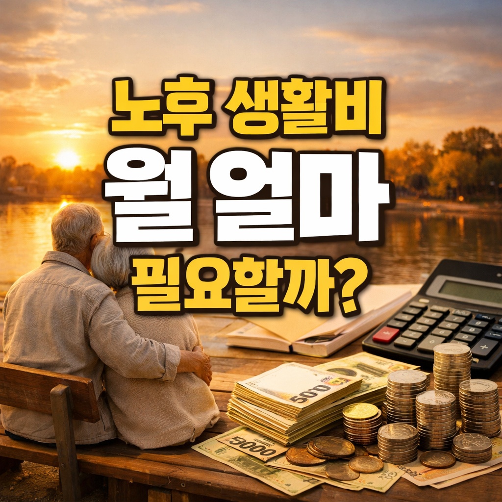 노후 생활비 월 얼마 필요할까 현실 계산해보니