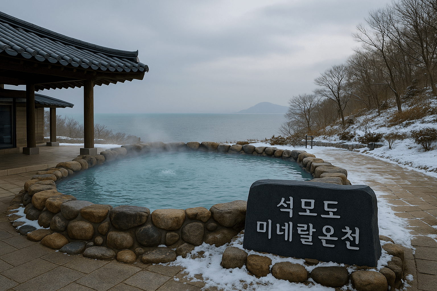 12월 강화 석모도 미네랄 온천에서 경험하는 겨울철 치유 여행과 온천수의 깊은 효능