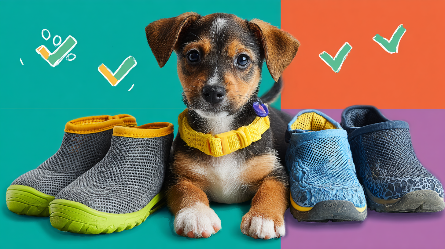 강아지 여름용 신발 추천