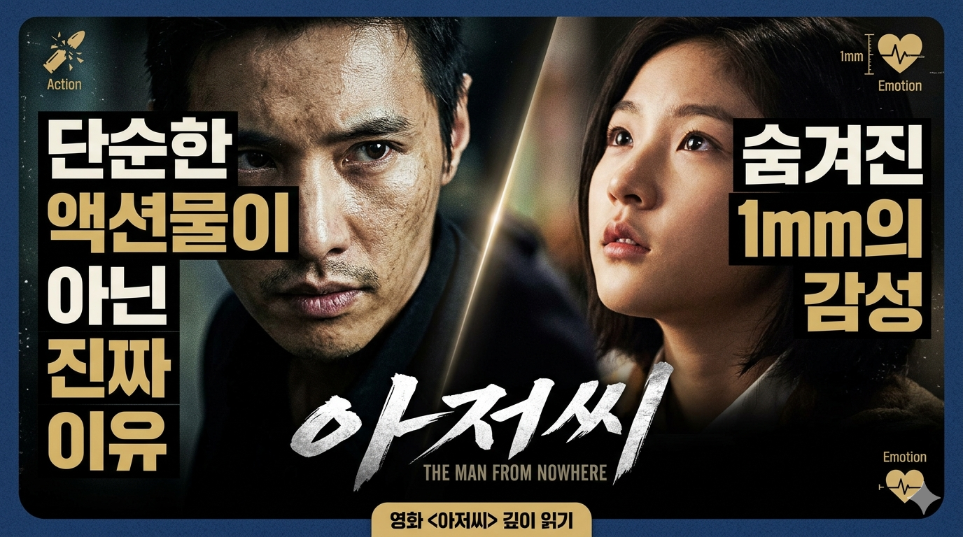 "숨겨진 1mm의 감성" 영화 <아저씨>가 단순한 액션물이 아닌 진짜 이유