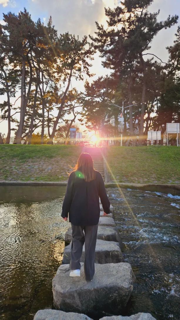 밀양 맥문동 맨발걷기