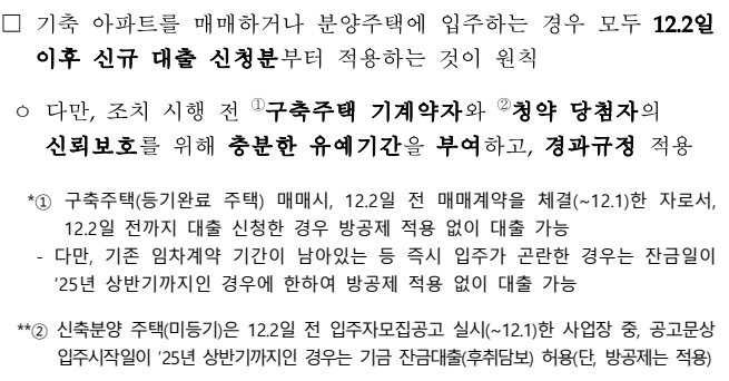 디딤돌대출 관리방안 시행 시기