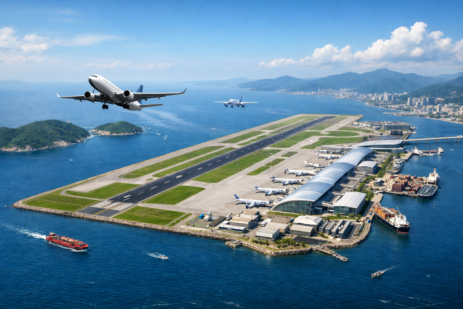 부산 가덕도 신공항 완공 언제? 위치&middot;규모 총정리 (2029 개항 확정) 관련 사진