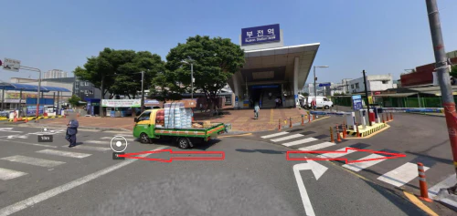 부전역-주차장(출처-네이버-지도)