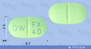 펙수클루정 알약 모양