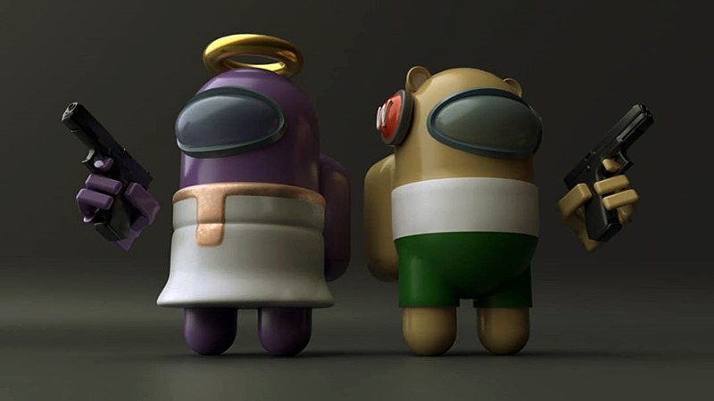 어몽어스 일러스트 사진985