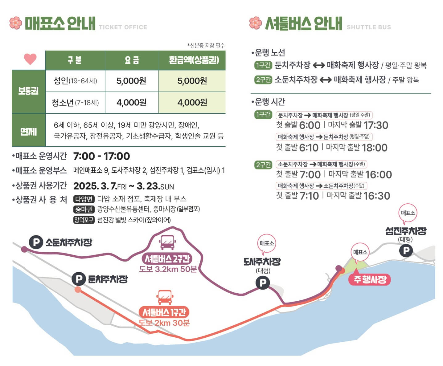 2025 광양매화축제 개화 시기, 주차장, 꿀팁 총정리
