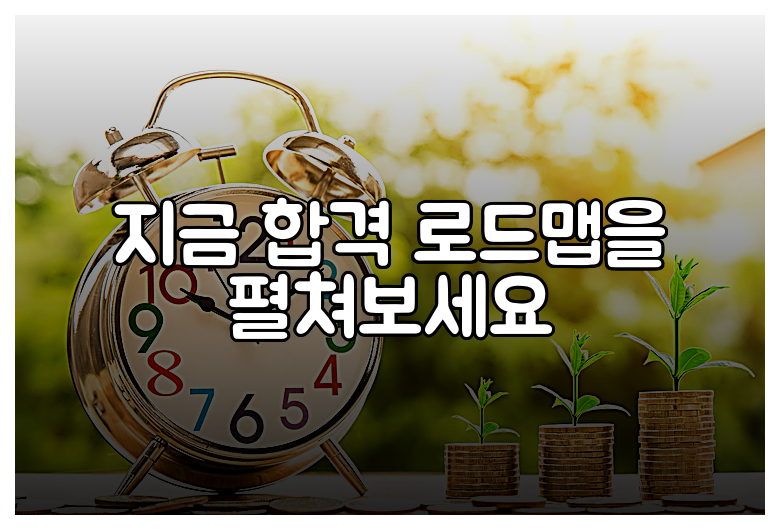 지금 합격 로드맵을 펼쳐보세요