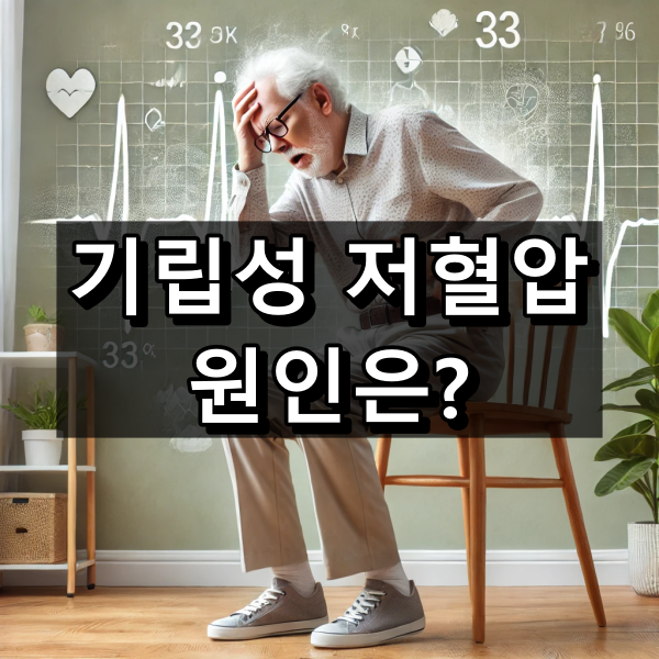 기립성 저혈압 원인 대표 이미지