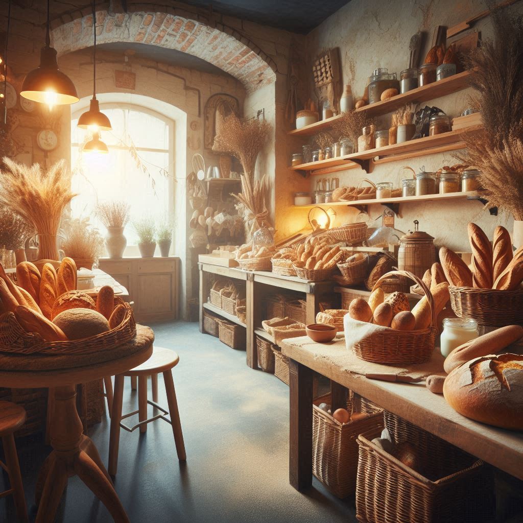 베이커리 배경