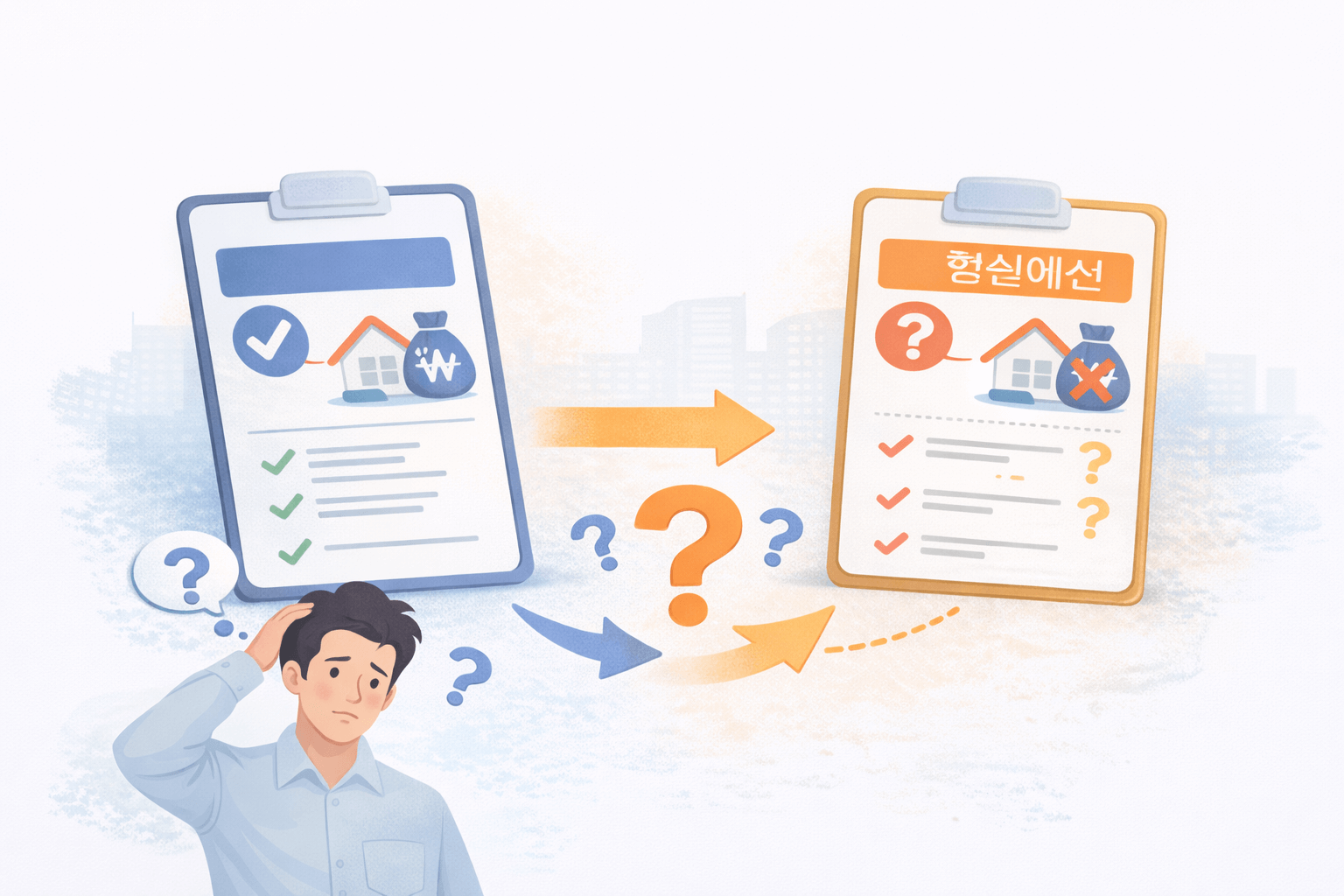 조건이 있는데도 헷갈리는 이유