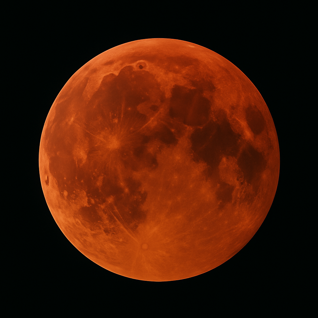 개기월식 관련사진