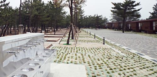 캠핑장개수대