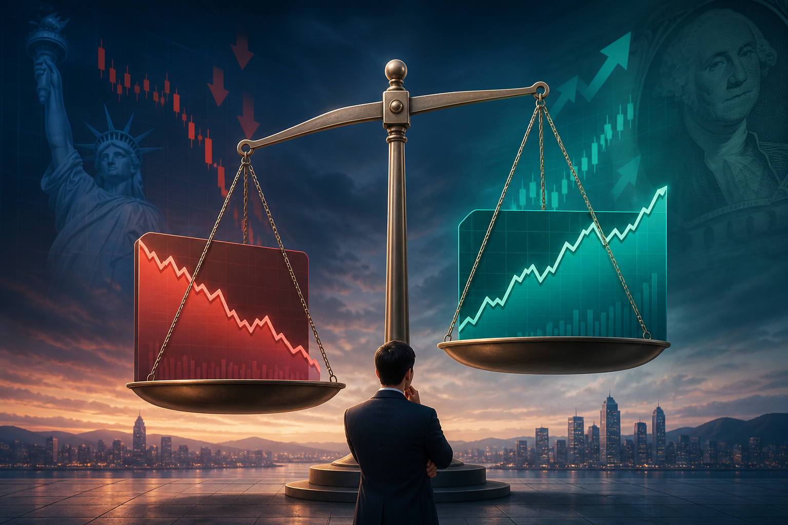미국-ETF-주가는-내리고-환율은-오른-상황