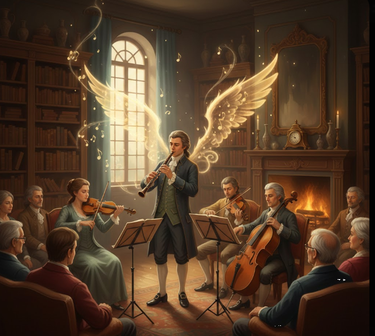 클라리넷 5중주 관련 그림