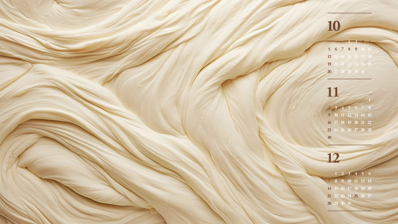 04 밀가루 반죽 B - 2025년11월 노트북배경화면