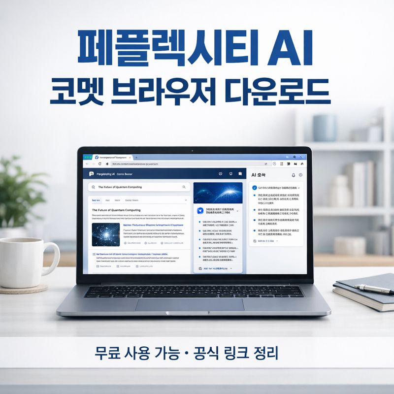 페플렉시티 ai 코멧 브라우저 다운로드 바로가기
